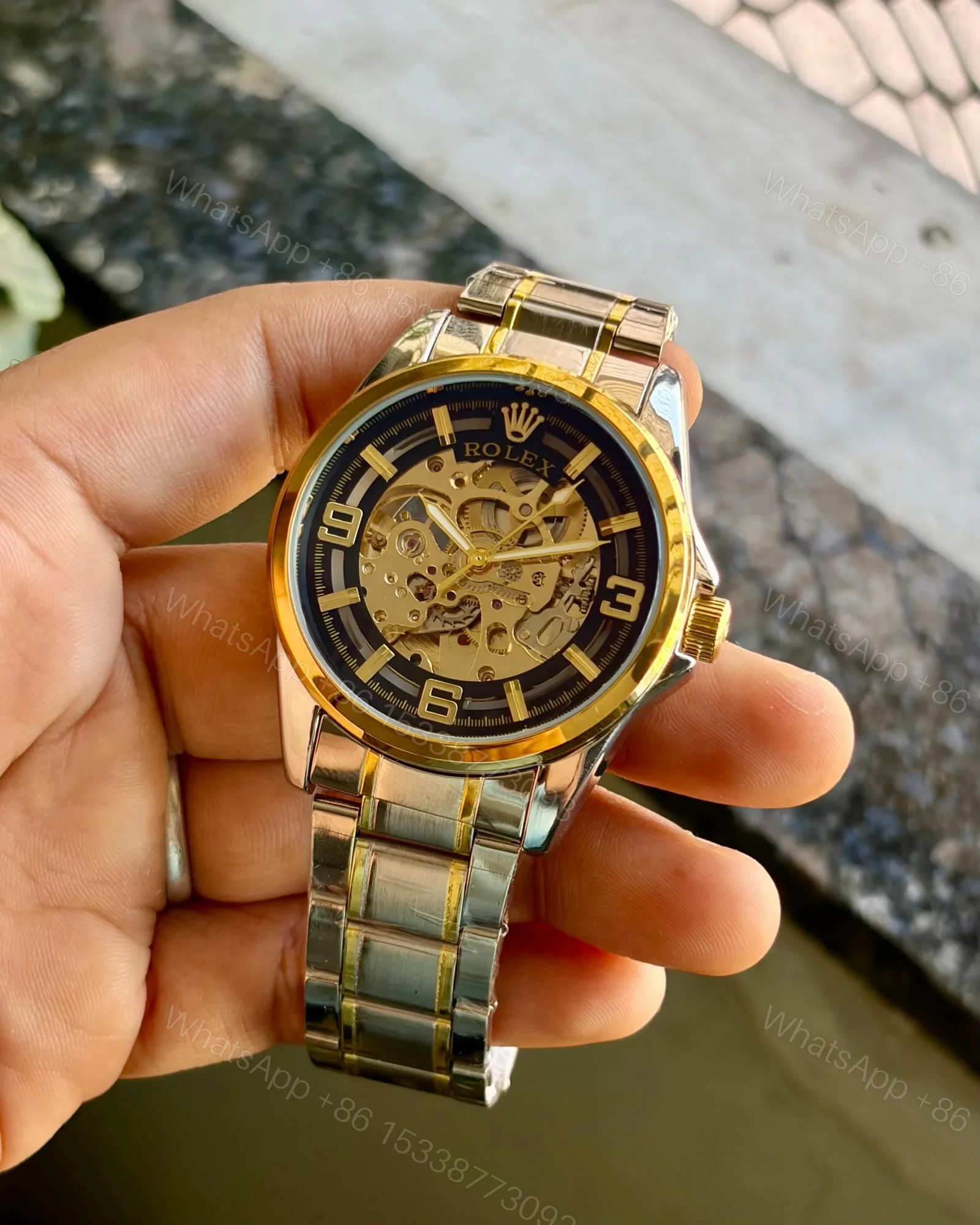 View 2 of Rolex Automatic Silver & Gold Edition (39mm)