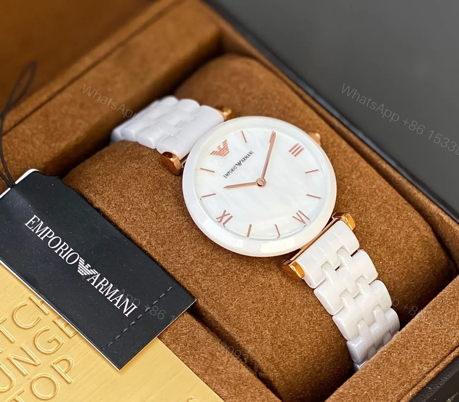 View 2 of Emporio Armani White Watch