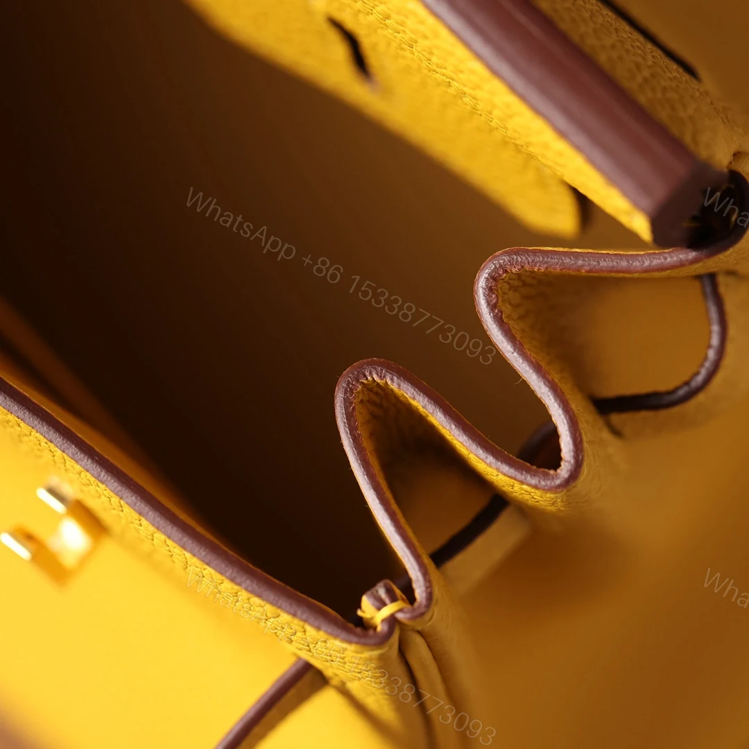 View 26 of 高仿Hermes*Birkin25Togo牛皮琥珀黃金扣/純手工