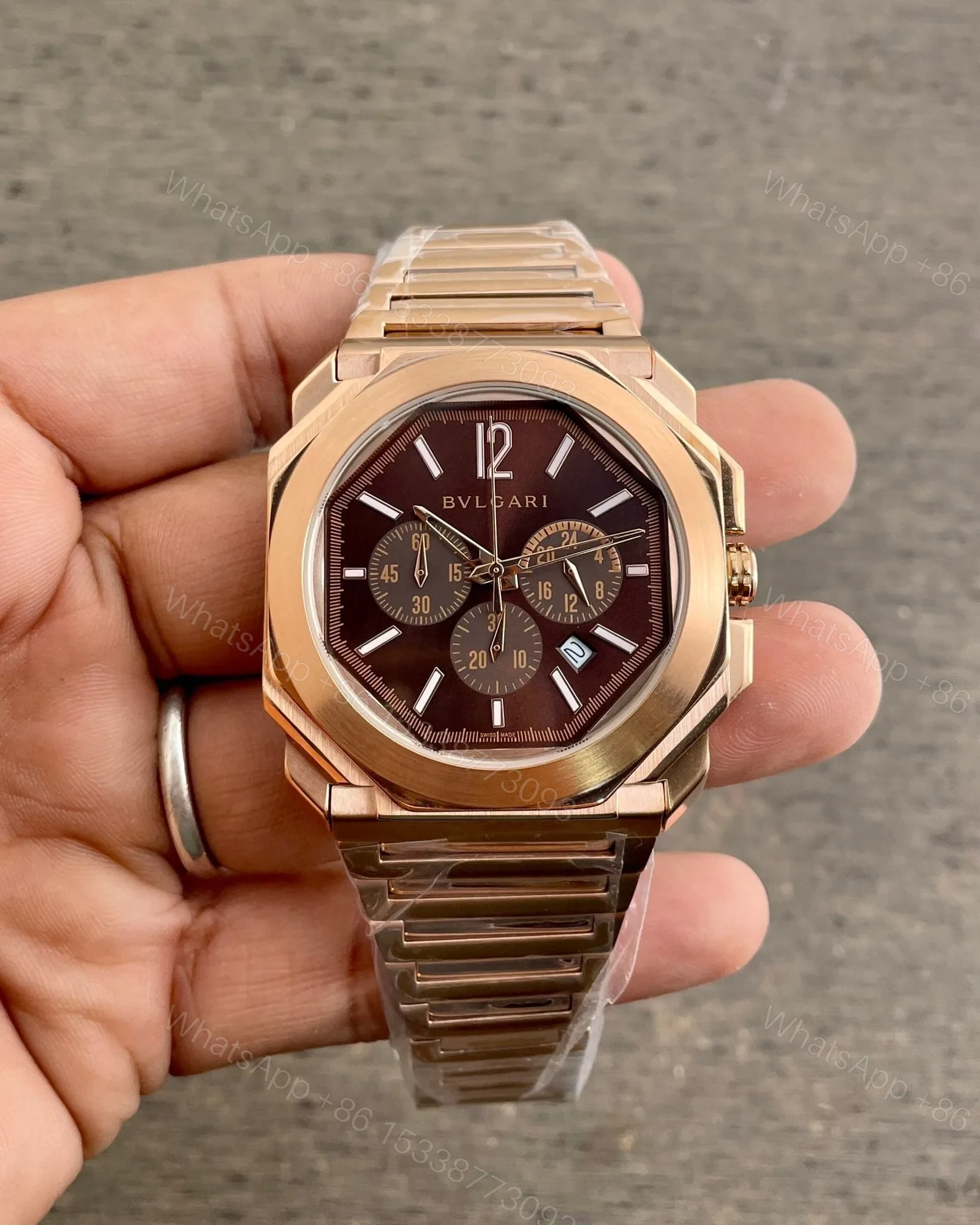 View 3 of Bvlgari Rose Gold Top Quality