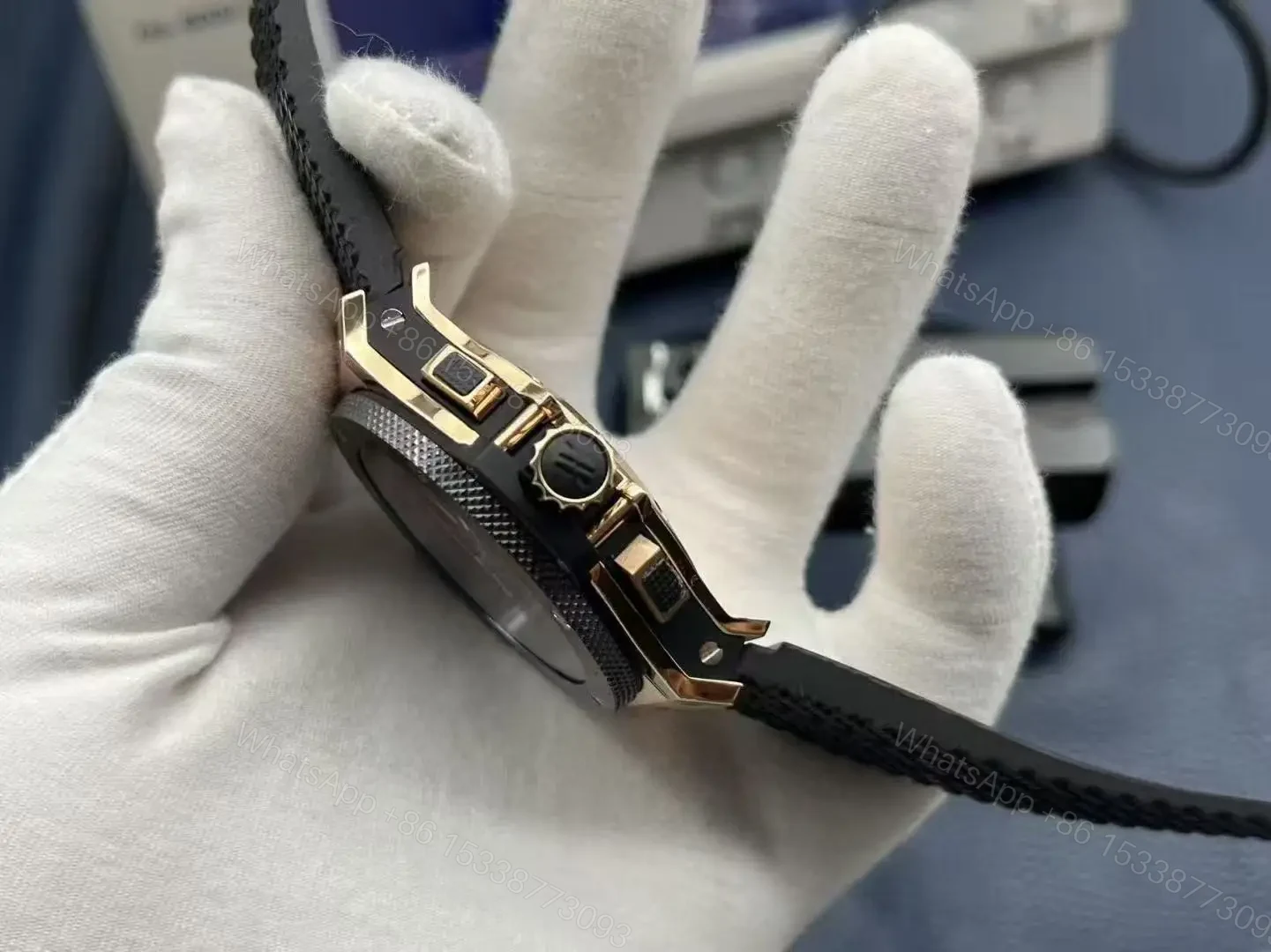 View 7 of Replica Hublot – Black Rose Gold Big Bang King