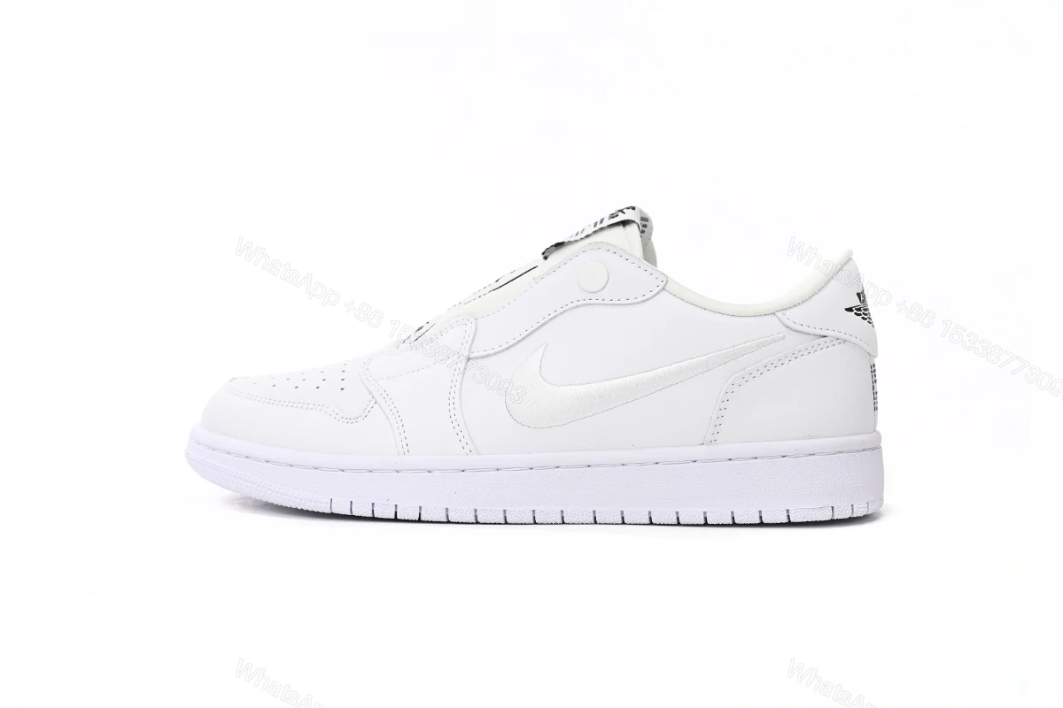 View 7 of Air Jordan 1 Low All White AV3918-101