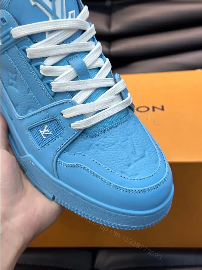 View 6 of LOUIS VUITTON TRAINER SNEAKERS IN BLUE – LSVT339