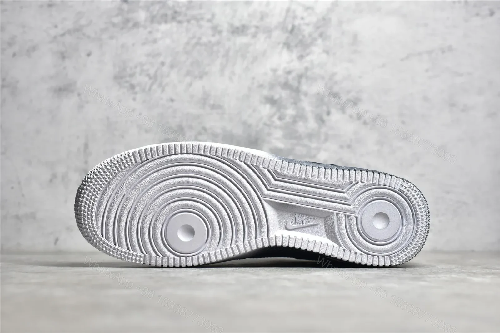 View 8 of Chrome hearts x Air Force Grey and White Reps