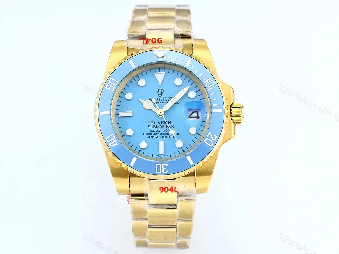 Best Rolex Blaken Tiffany Gold replica 40MM Gold Oyster Bracelet Edition RG-BLAKEN-TIFFANY-GOLD-OYSTER-40 — view 1
