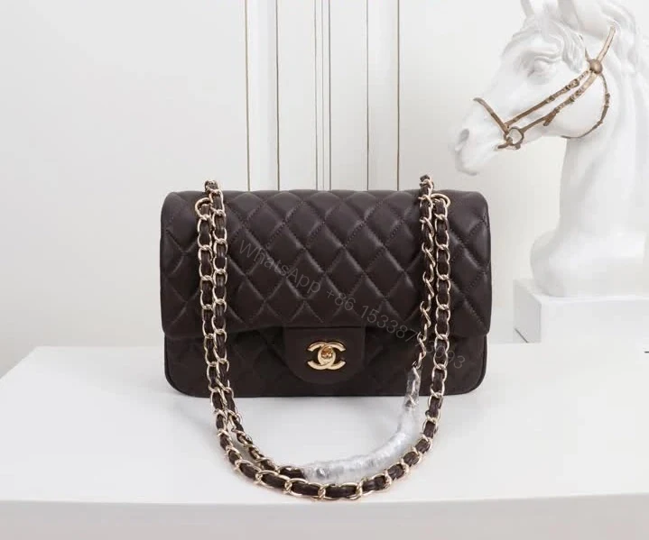 View 4 of Duplicate Chanel Classic Medium Double Flap Bag TB2973