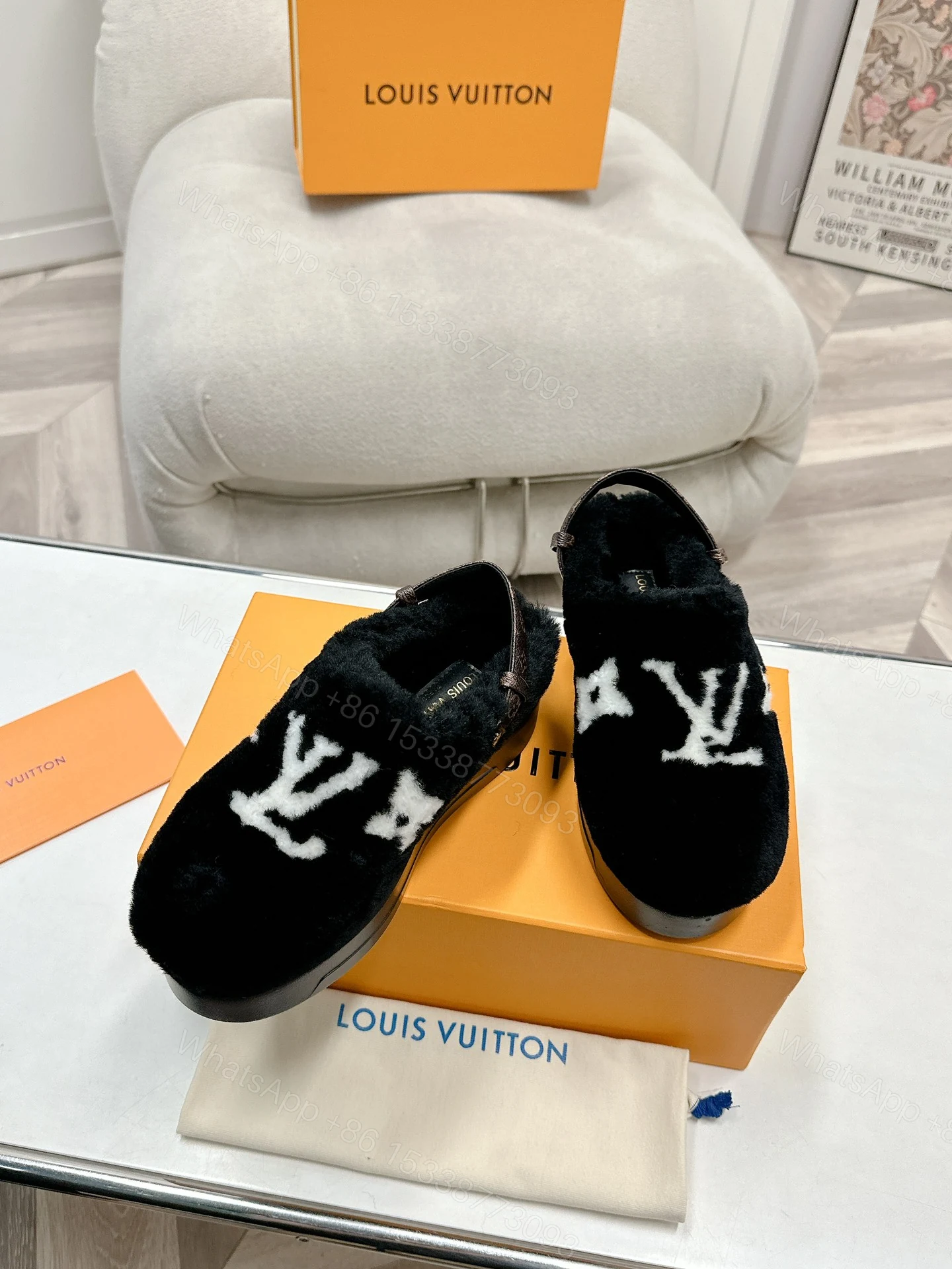 View 3 of LOUIS VUITTON ASPEN COMFORT CLOG BLACK 1ADC2R