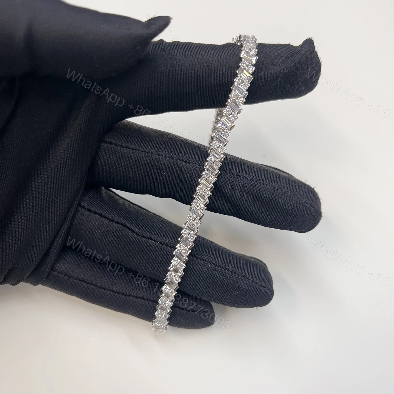 View 2 of 18K White Gold Reflection de Cartier Bracelet Diamonds H6023617