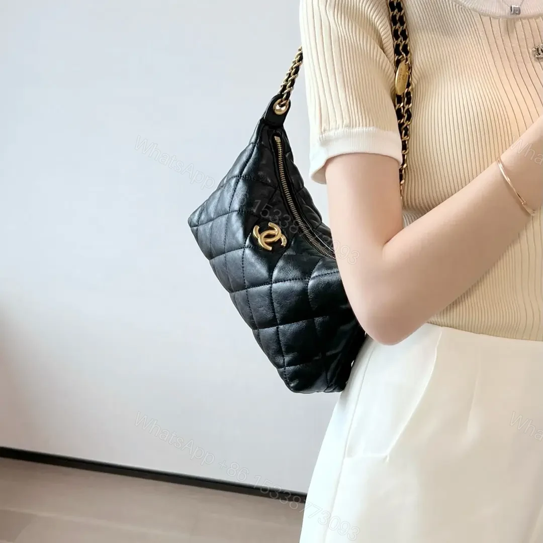 View 25 of 高仿Chanel*25S系列AS5528小羊皮腋下包黑色免檢版