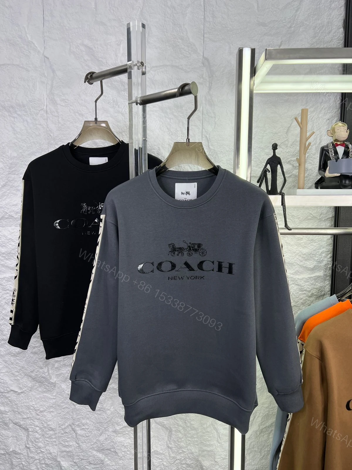 View 6 of FIRST COPY COACH EXCLUSIVE ROUND NECK SWEATSHIRTS