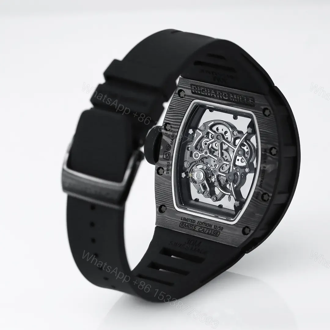 View 9 of RM Factory Richard Mille RM055 Black Carbon Watch