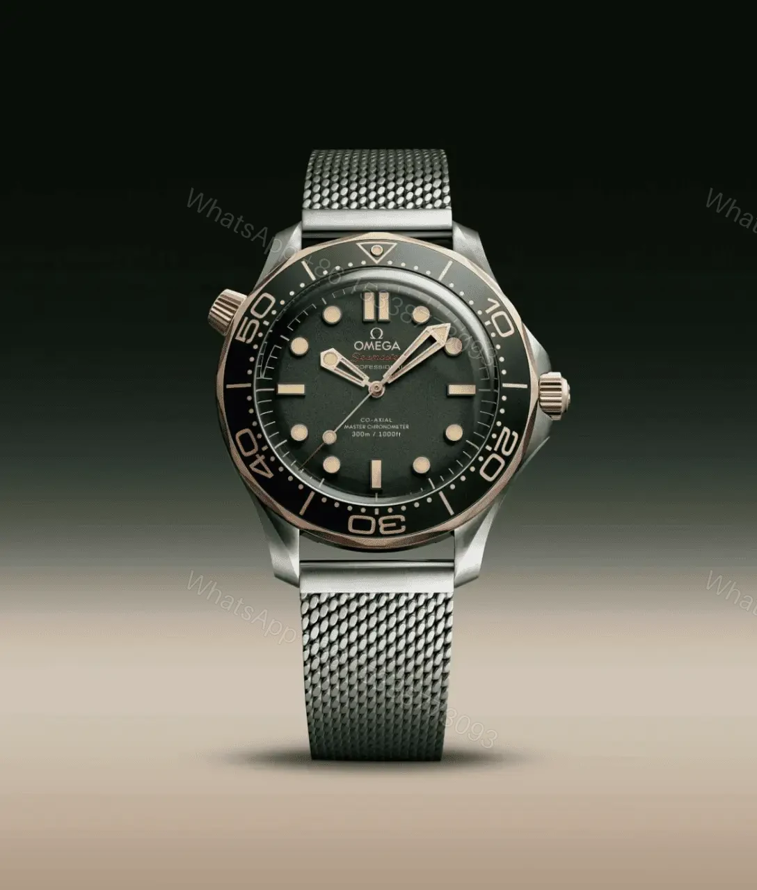 Replica Omega no time to Die new 2025 Green DIal — view 1