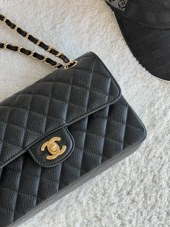 View 9 of Chanel-Inspired Quilted Leather Crossbody: Luxe, Versatile, Iconic