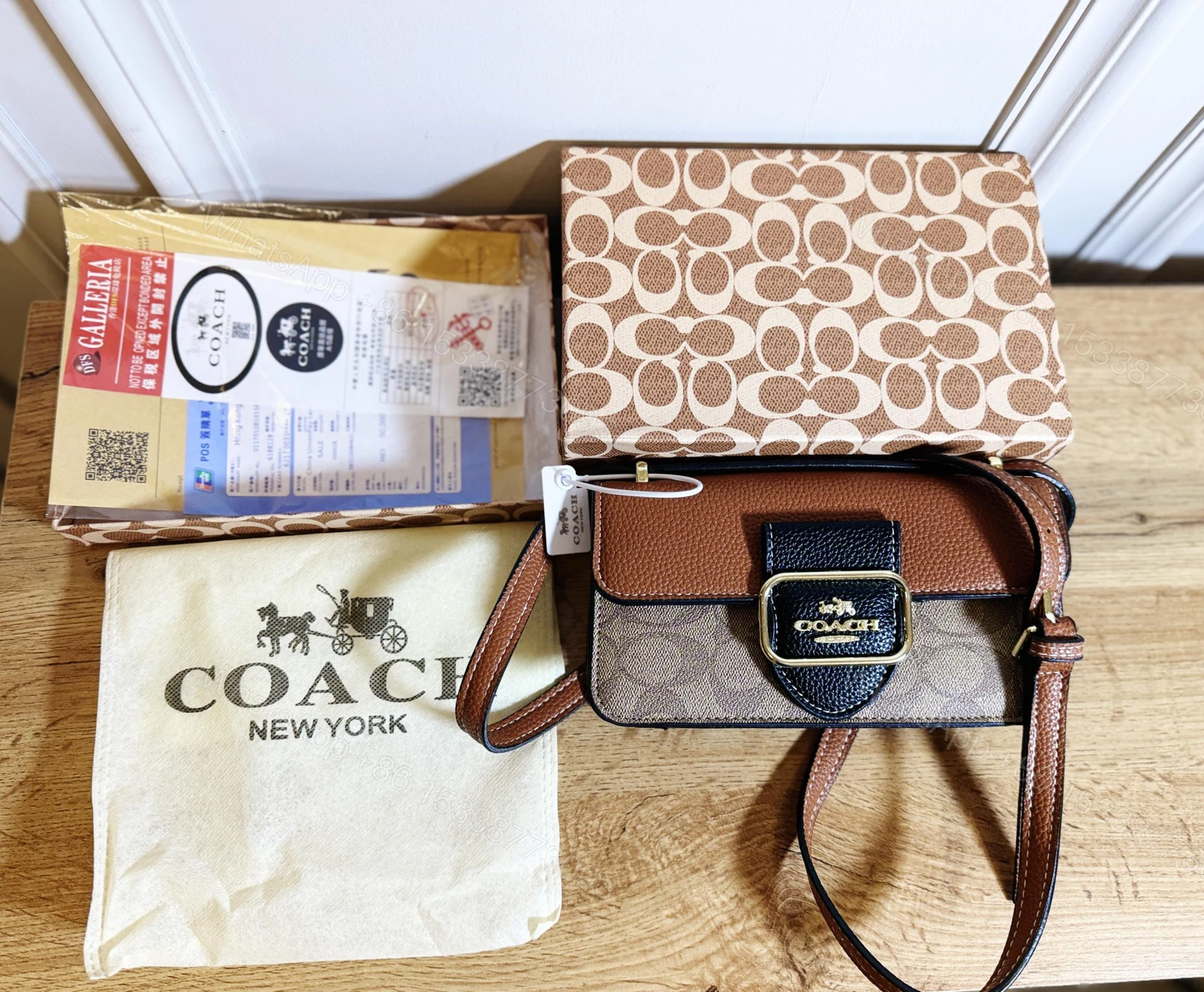 View 3 of First Copy Coach Morgan Bag – Classic Elegance