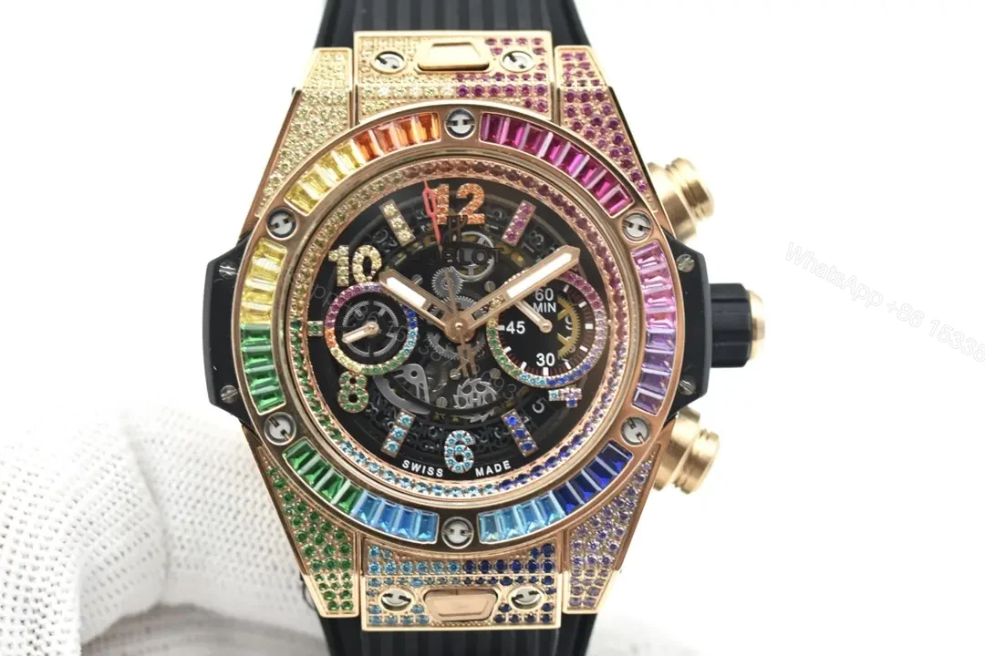 View 3 of Hublot Big Bang Rainbow Chronograph Watch