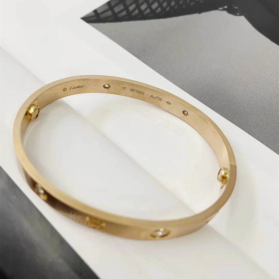 View 4 of Cartier Love Bracelet 4 Diamonds