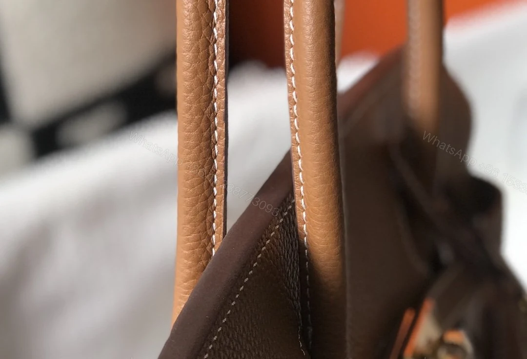 View 4 of H BIRKIN GOLD HARDWARE CAMEL BROWN 30CM/11.8in