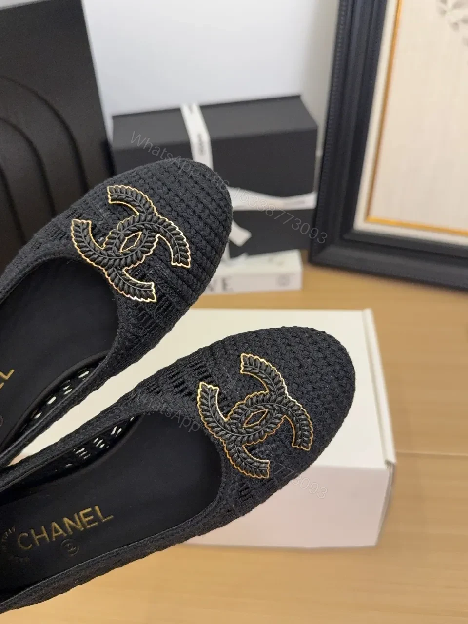 View 4 of Knit Loafer with Signature Motif — Elegant Everyday Comfort