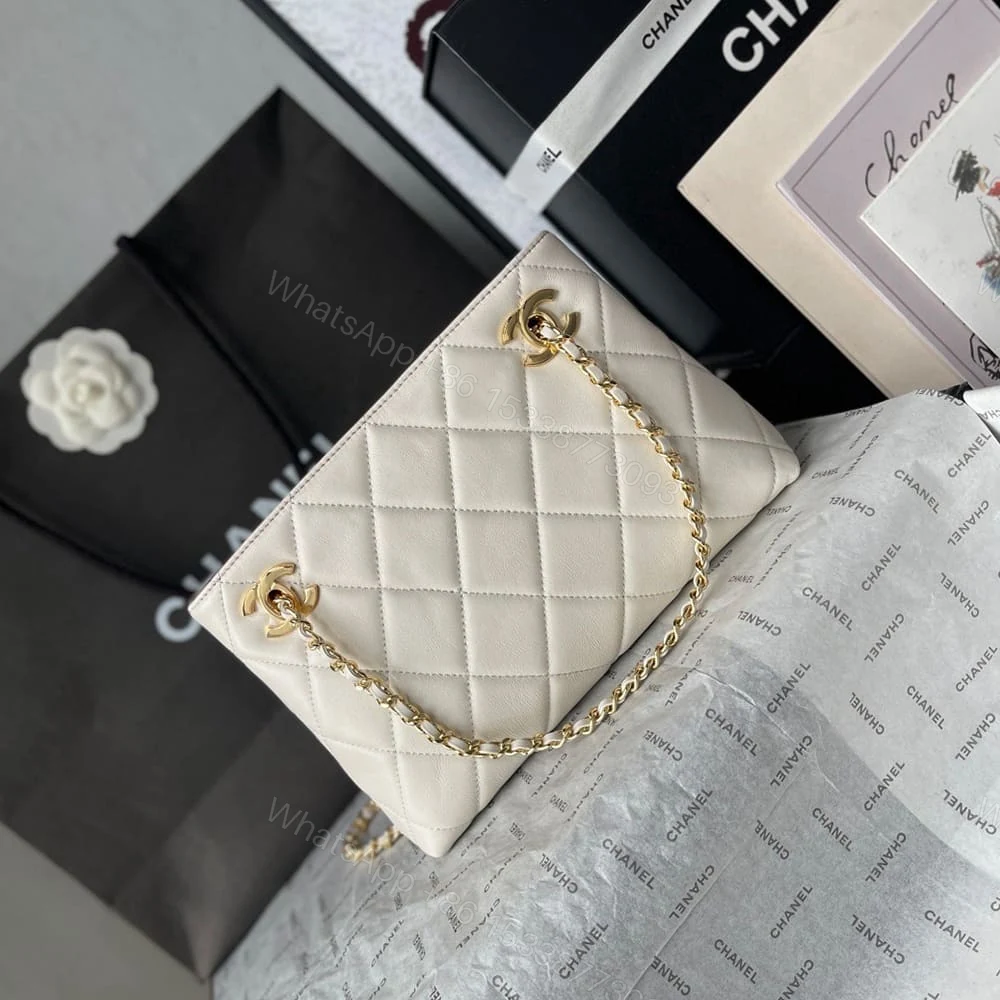 View 4 of CHANEL Small Shopping Bag(HIGH-END GRADE)