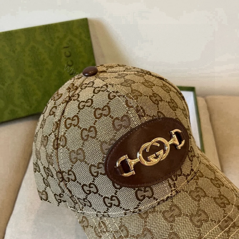View 5 of Gucci Supreme Baseball Cap Brown