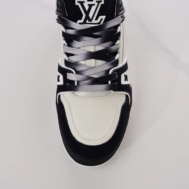 View 5 of Bold Contrast LV Sneaker: All-Day Comfort, Luxury Silhouette