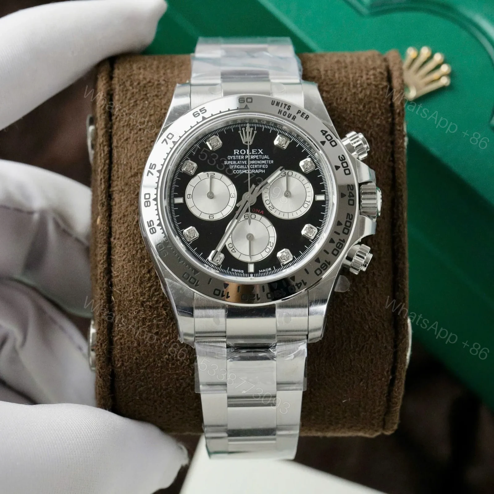 View 2 of Rolex Daytona Bright black Dial 126509