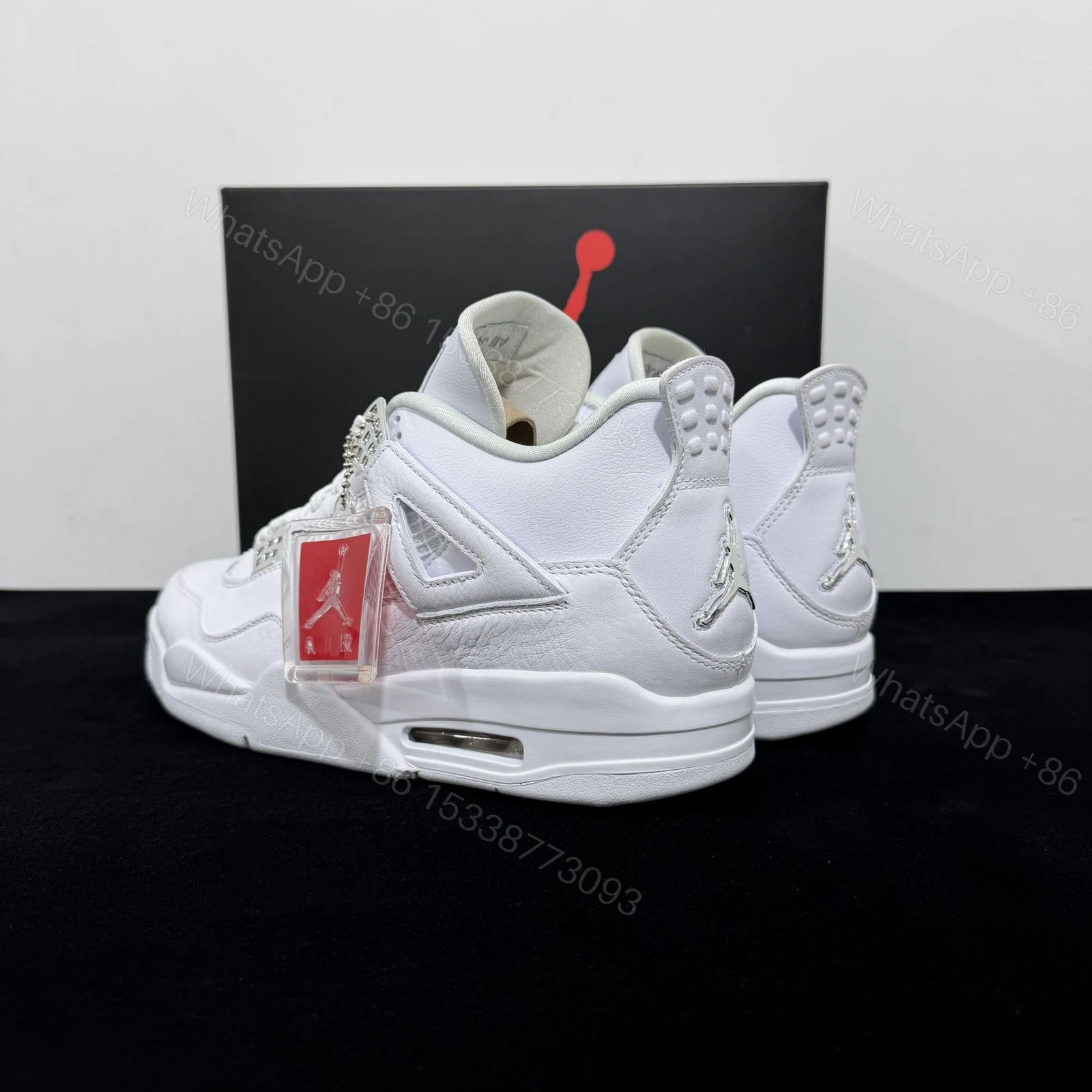View 5 of Air Jordan 4 Retro “Pure Money” Reps