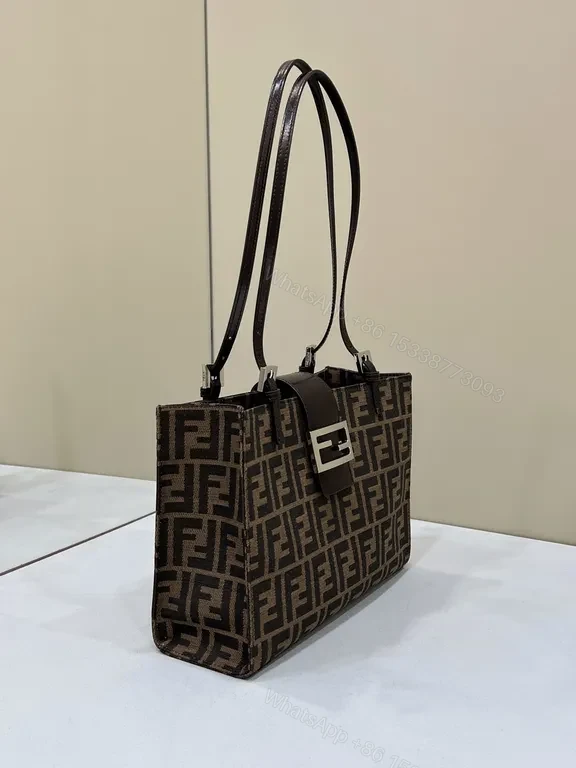 View 3 of Structured Monogram Handbag: Secure Flap, City-Chic Tote