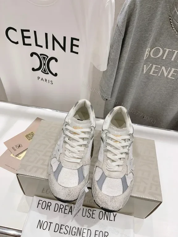 View 4 of Mist Grey/Off-White Suede Sneakers: Luxe, All-Day Comfort