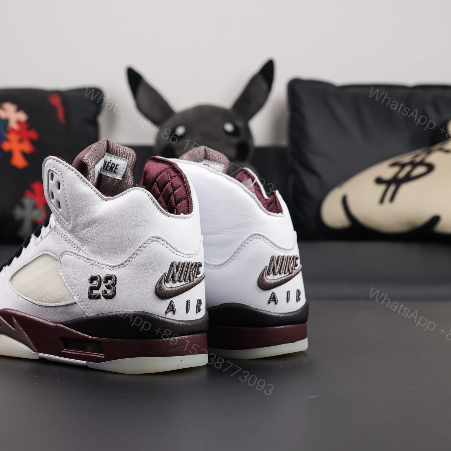View 5 of A Ma Maniere x Jordan 5 Burgundy Crush​
