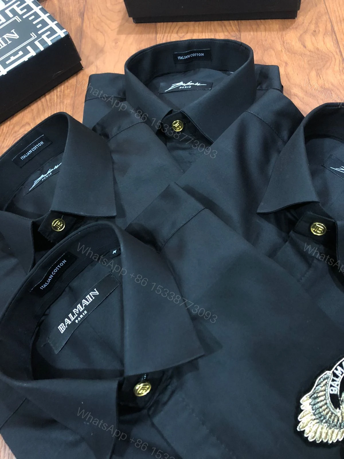 View 4 of First Copy Balmain Paris Club Wear Shirts for Men