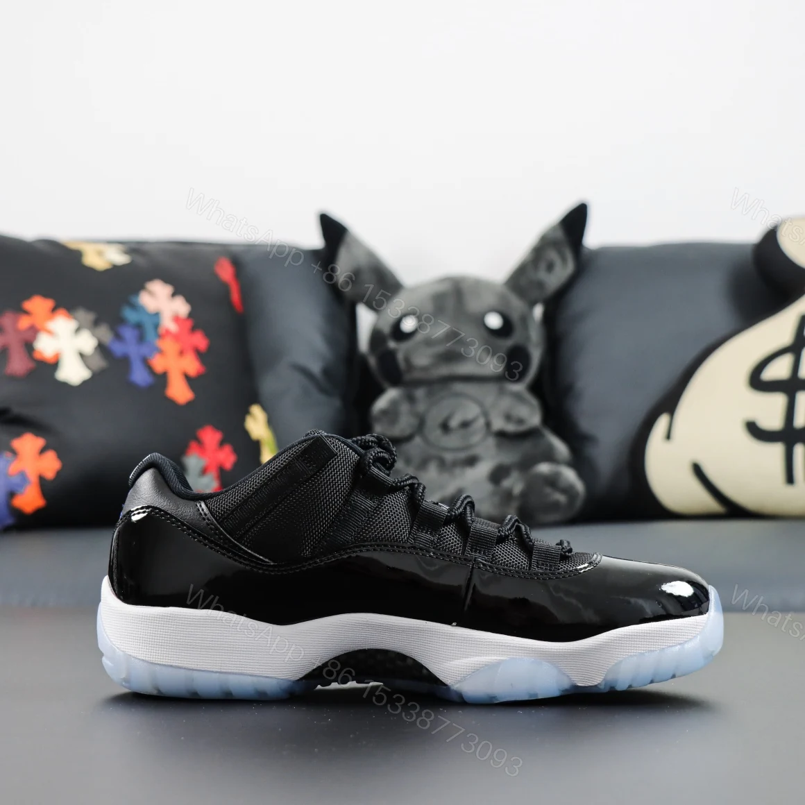 View 2 of Air Jordan 11 Low “Space Jam” Reps