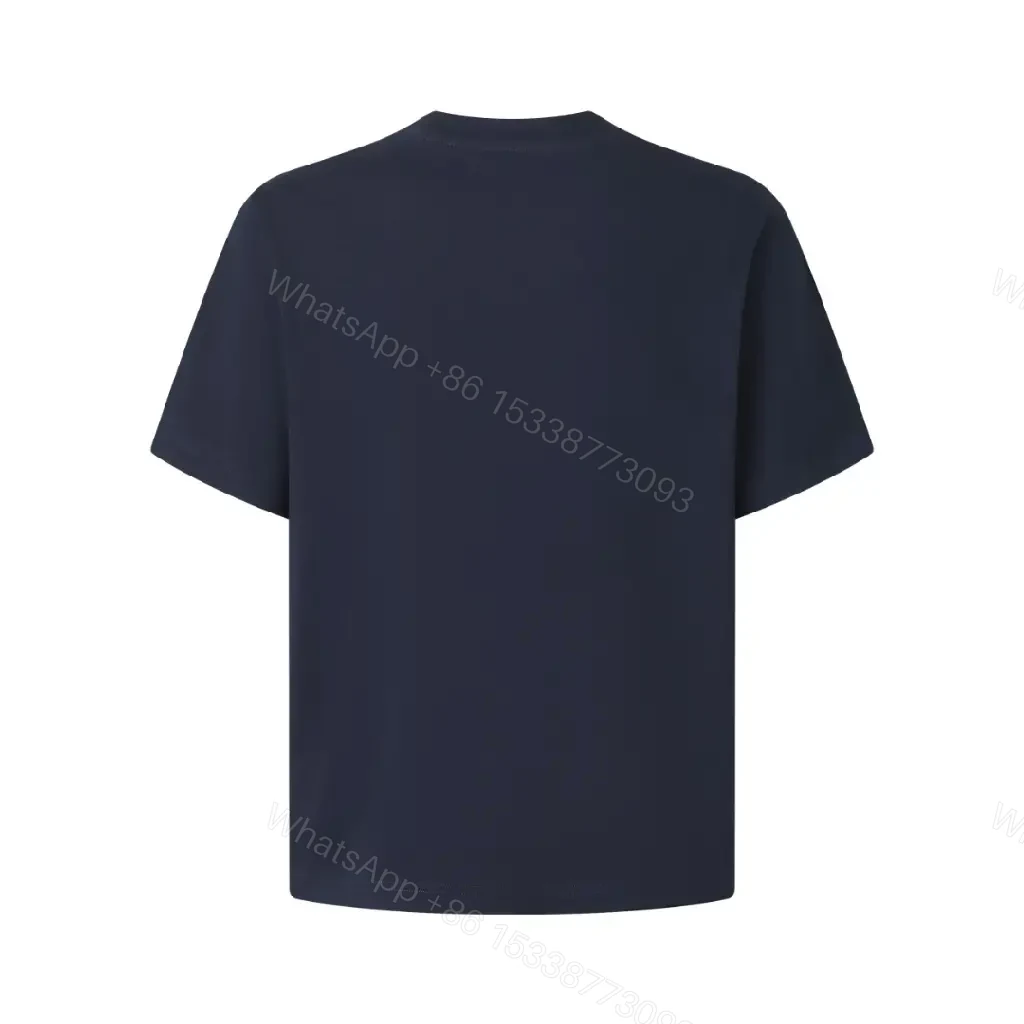 View 9 of Navy Cotton T‐shirt Logo Graphic T-Shirt