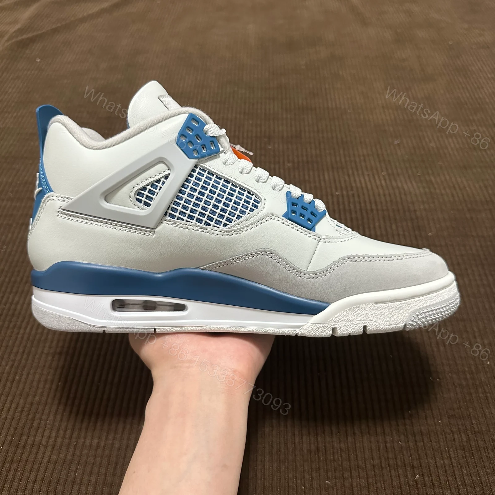 View 3 of Jordan 4 Retro Military Blue (2024)