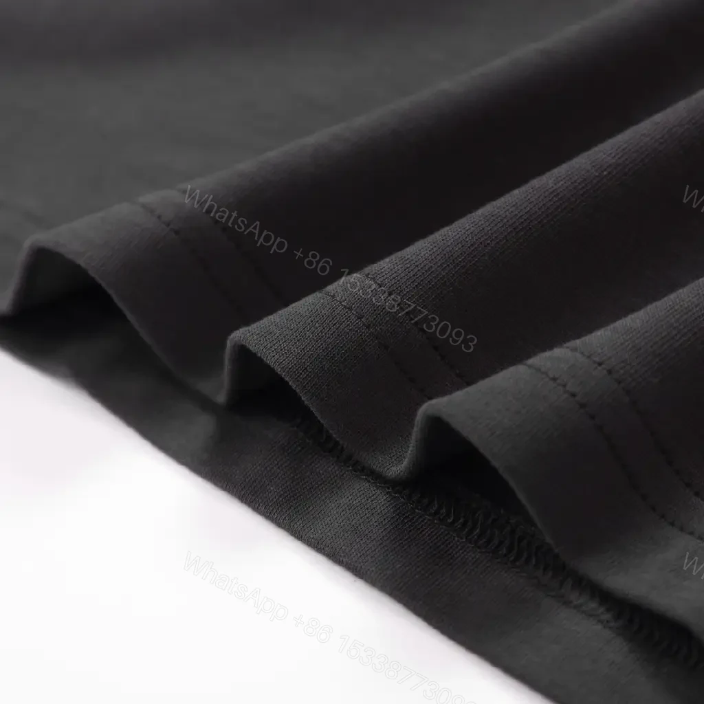 View 3 of Minimalist Graphic Tee: Premium Cotton, Subtle Logo, Modern Fit