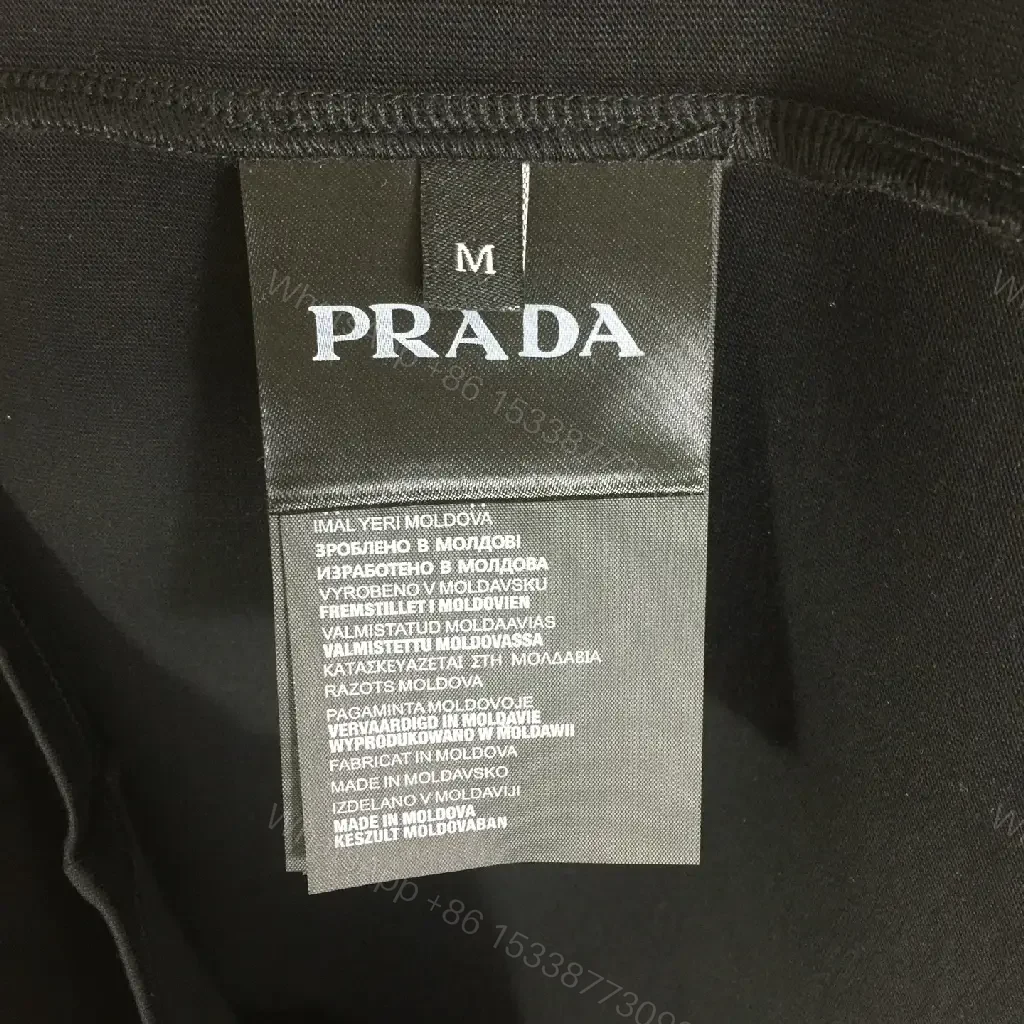 View 2 of Minimalist Black Logo Tee: Premium Cotton Blend, Relaxed Fit
