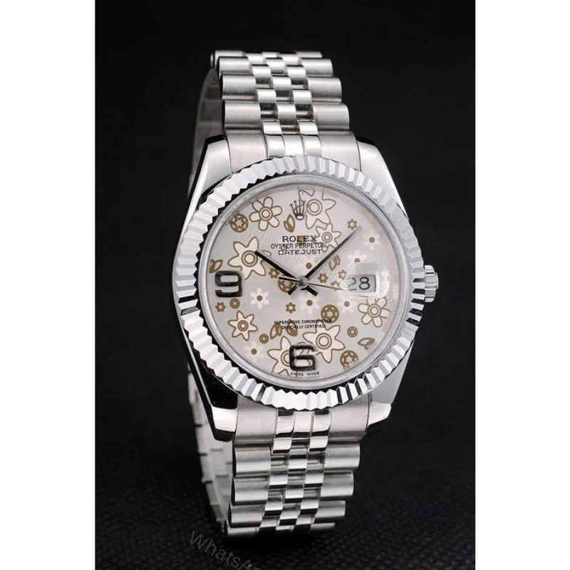 View 3 of Replica Rolex Datejust Silver Dial 41983 41 mm