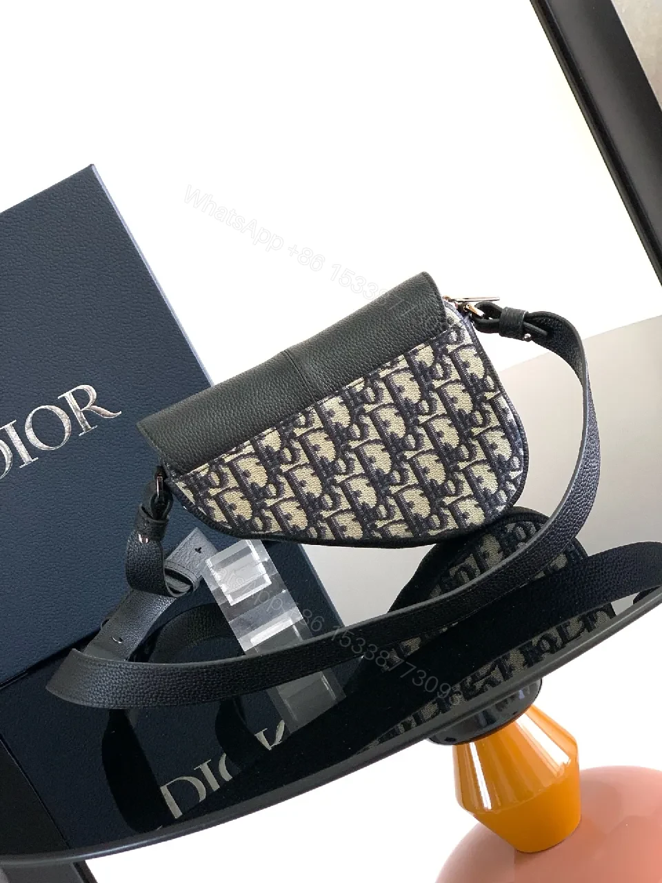 Luxury Belt Bag: Monogram Knit Leather, Compact Everyday Carry — view 1