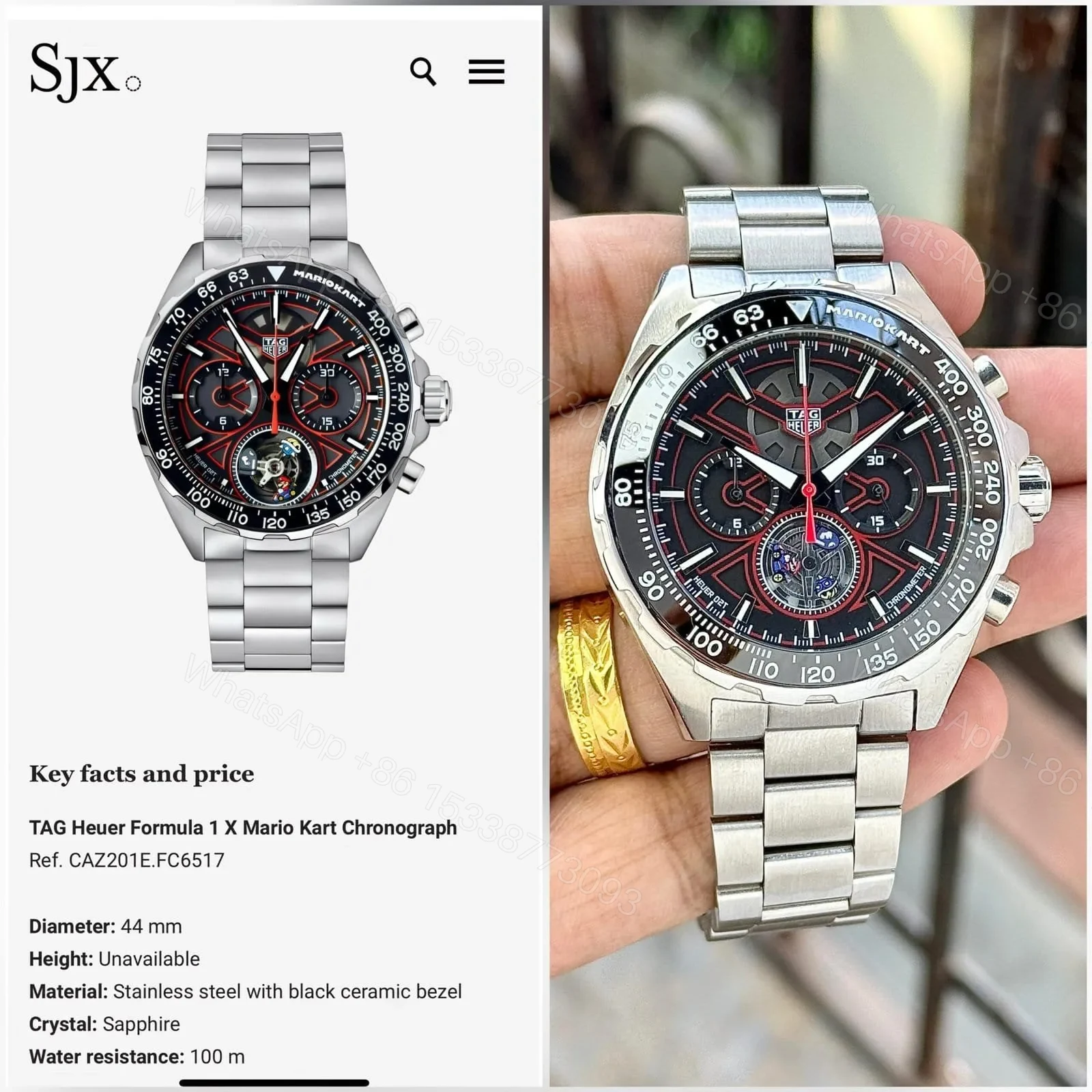 View 3 of Tag Heuer Formula 1 Mario Kart Chronograph