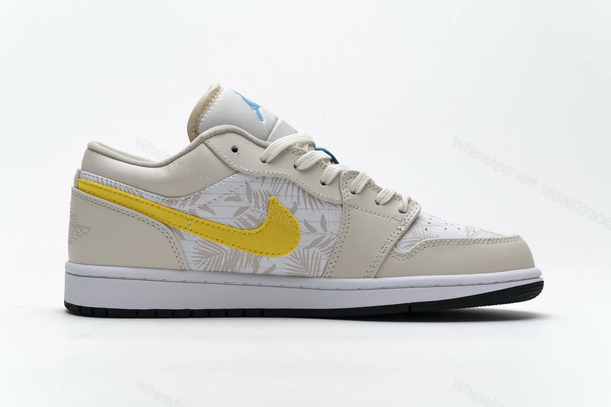 View 2 of Air Jordan 1 Low Palm Tree CK3022-107
