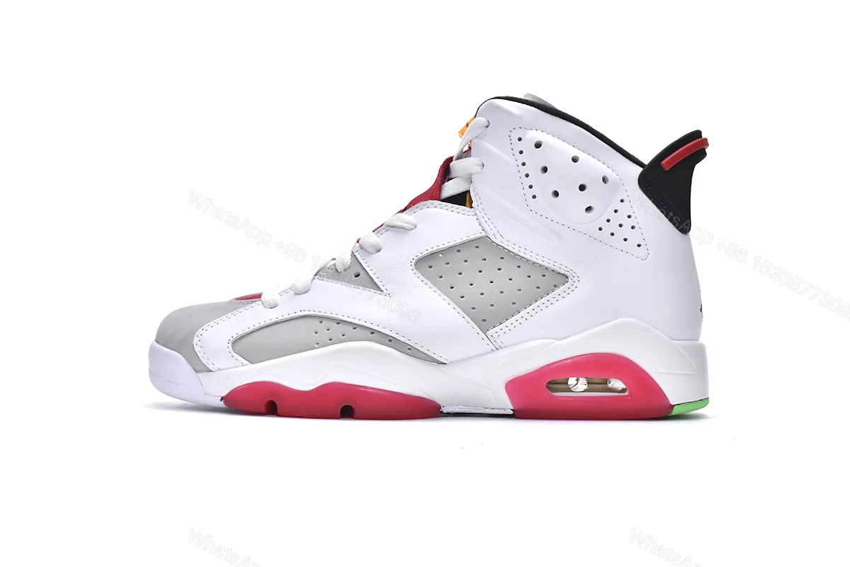 View 9 of Replica Air Jordan 6 Retro Hare Neutral Grey CT8529-062