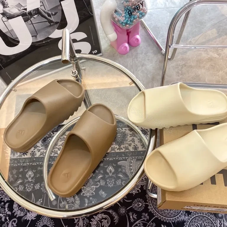 View 8 of Quiet Confidence EVA Slides: All-Day Comfort, Bone/Off-White