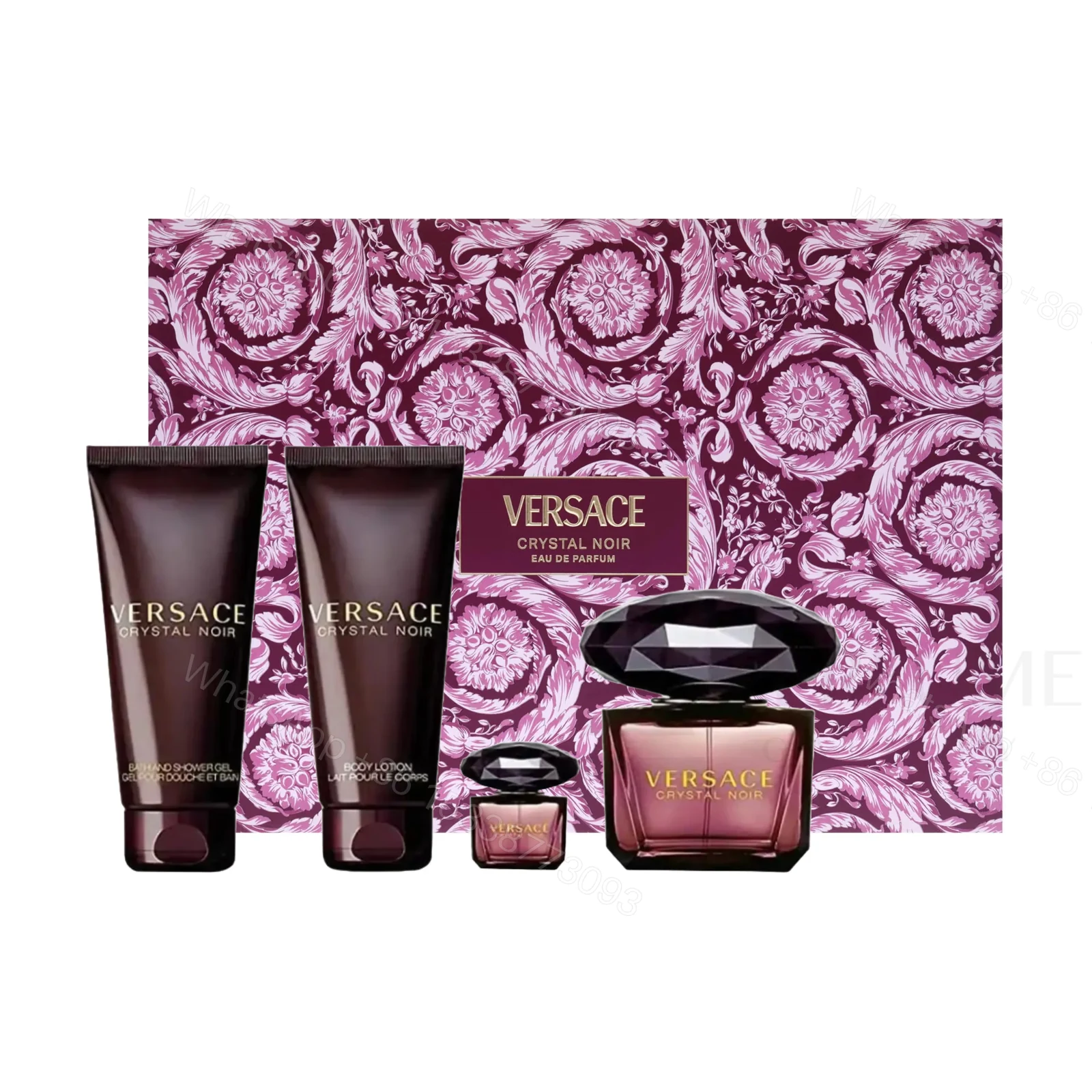 Versace Crystal Noir Eau de Parfum for Women 4 Pcs Gift Set — view 1