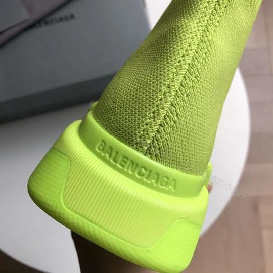 View 8 of BALENCIAGA MEN’S SPEED 2.0 SNEAKER IN YELLOW – BB140