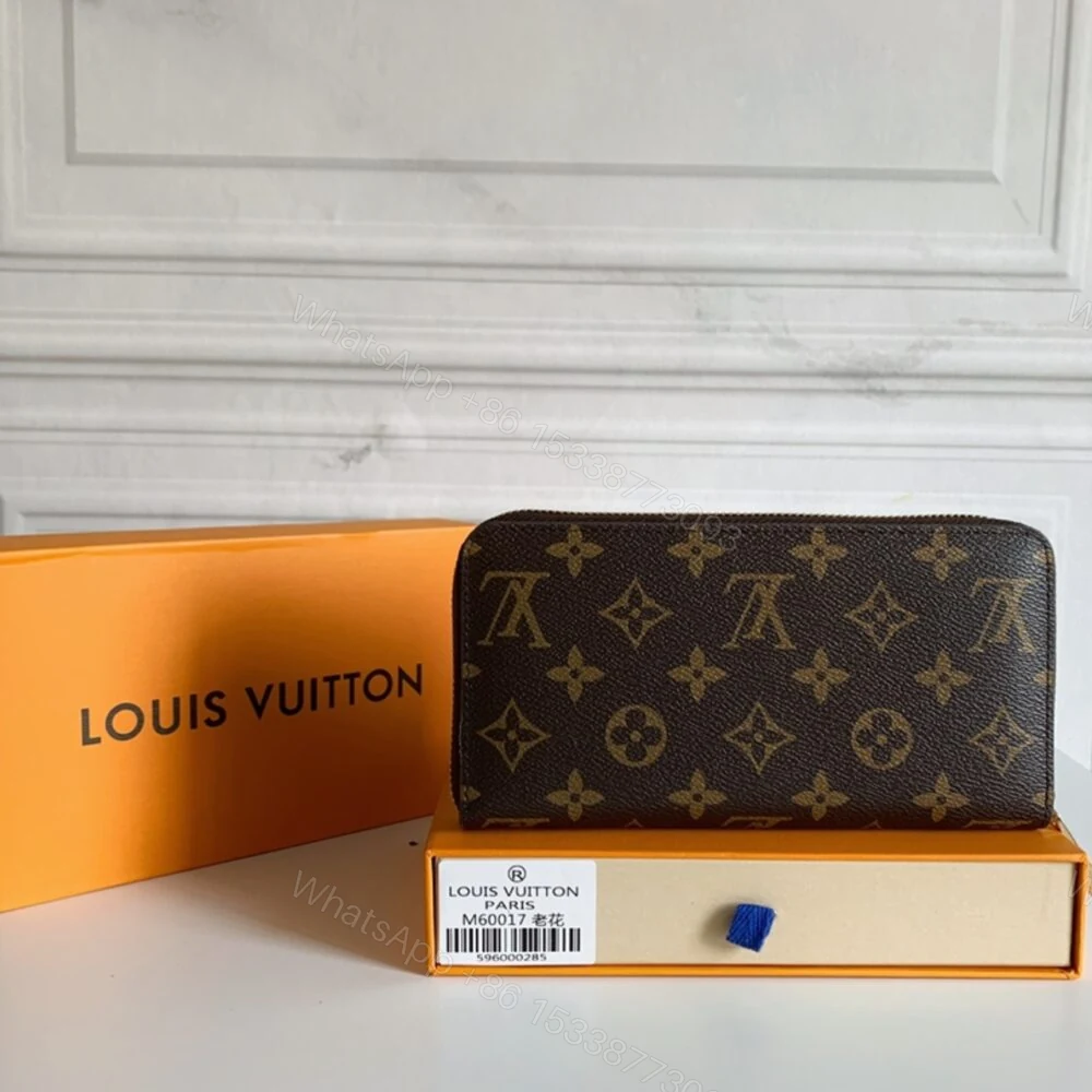 View 6 of Louis Vuitton Monogram Long Zippy Wallet Brown 19Cm M42616