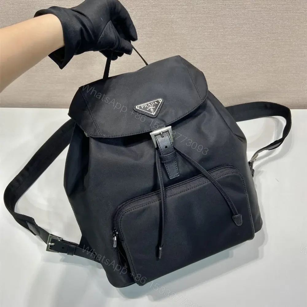 View 4 of 高仿Prada中古背包1BZ832黑色免檢版
