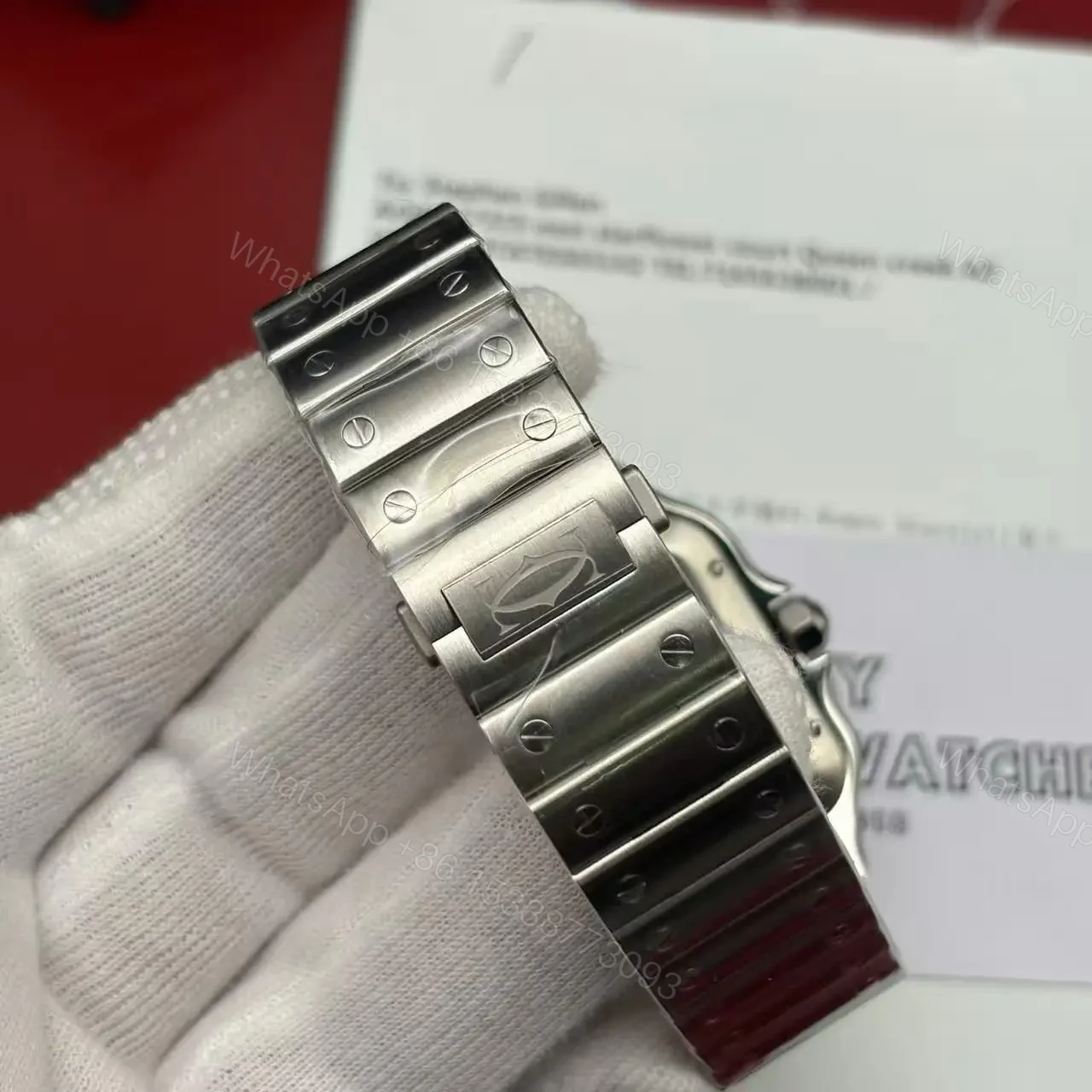 View 6 of Cartier Santos Date Swiss Made Replica W20060D6