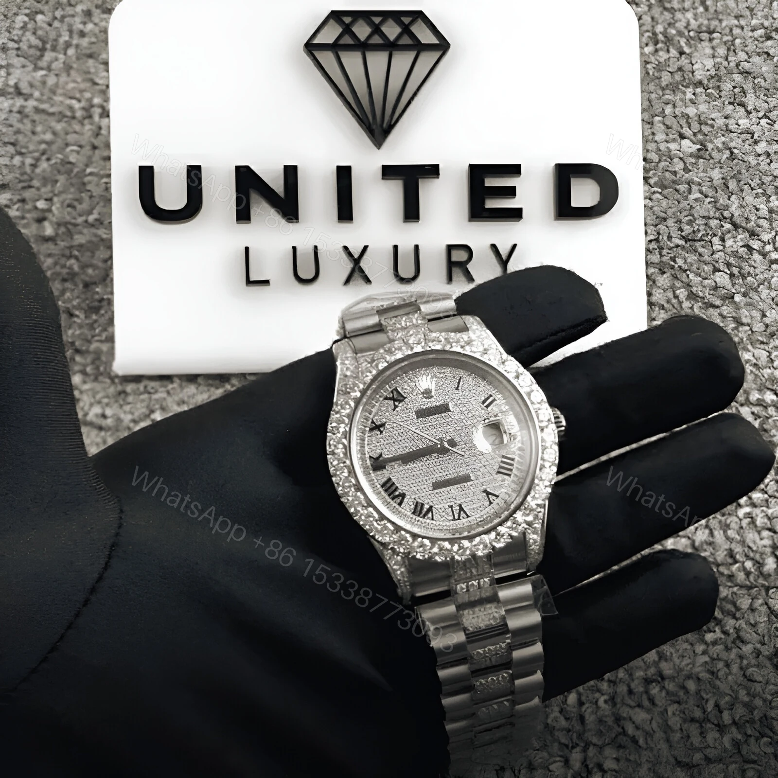 View 2 of Rolex Datejust 41 Diamond Replica