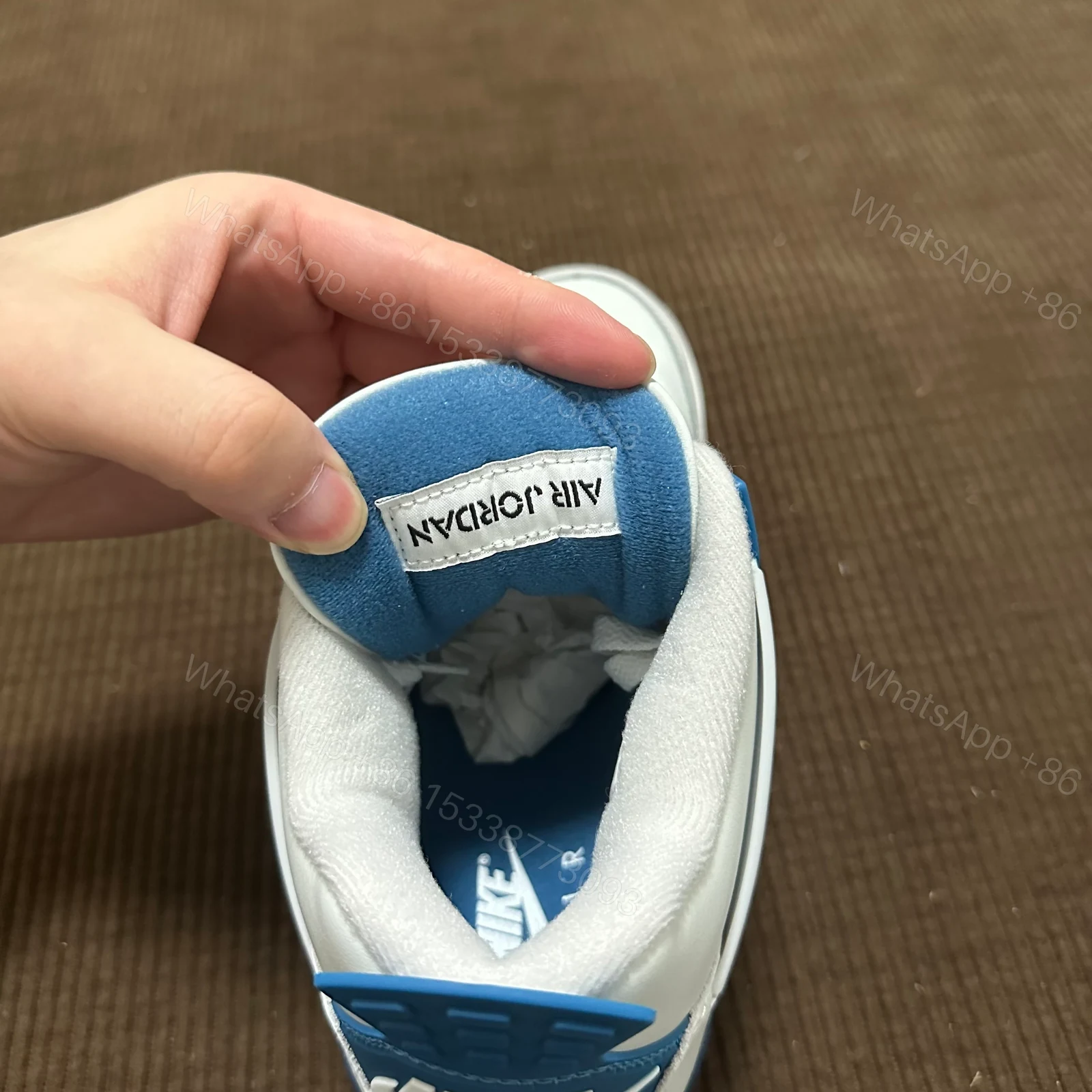 View 8 of Jordan 4 Retro Military Blue (2024)