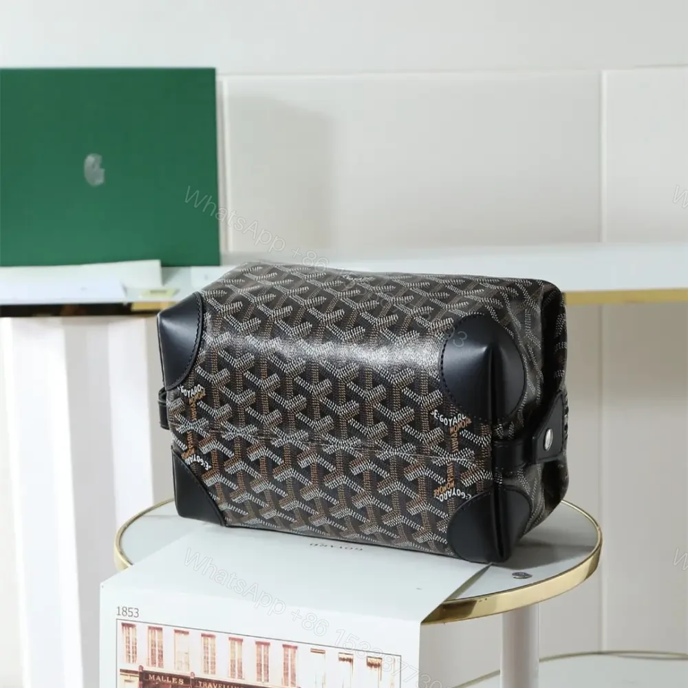 View 5 of 高仿Goyard*BOEING5旅行洗漱包化妝包黑色免檢版